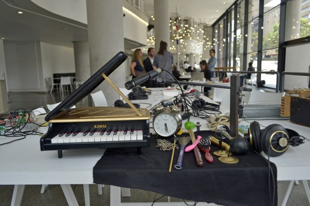 Jill Richard's miniature piano at the Wits Arts Museum.